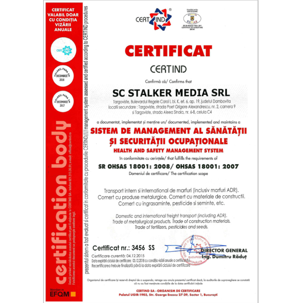 certificare calitatea muncii